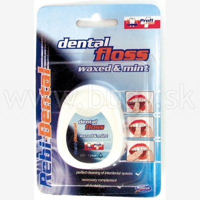 Rebi- Dental zubná niť vosková 50 m