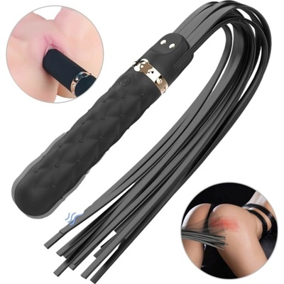 Sex HD Bloody Mary Rechargeable Waterproof and Whip Black