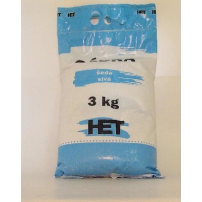 HET Sádra stavební šedá 3 kg