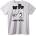 NOONEBRAND Тениска Риболов за Любов - 5XL, White