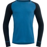 Devold Мъжко мериносово термобельо Devold Duo Active Shirt Merino base layer - Blue / Ink (015-0346-1711)