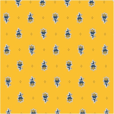 Tissus Toselli Kuchňská zástěra Avignon Žlutá