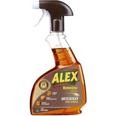 Alex antistatický renovátor nábytku Aloe Vera 375 ml