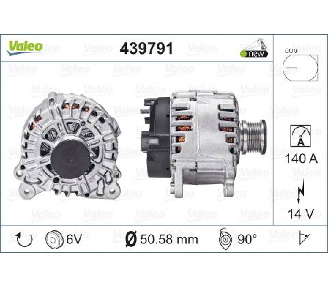 VALEO Alternátor 439791