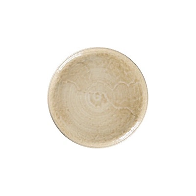 RAK Porcelain Krush tanier plytký coupe 28 cm, béžový KSRP28VL-12