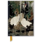 Flame Tree Publishing Ashmolean: Cranes, Cycads and Wisteria by Nishimura So-zaemon XII (Foiled Journal) | FLAME TREE STUDIO