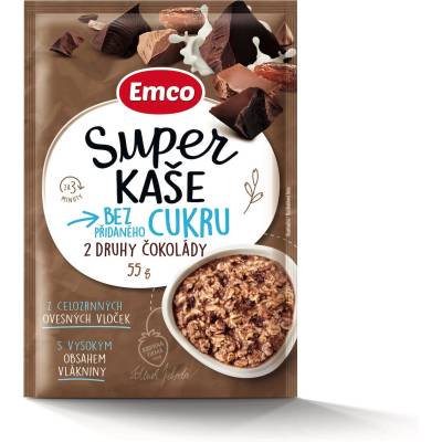 emco Super каша 2 вида шоколад 55г