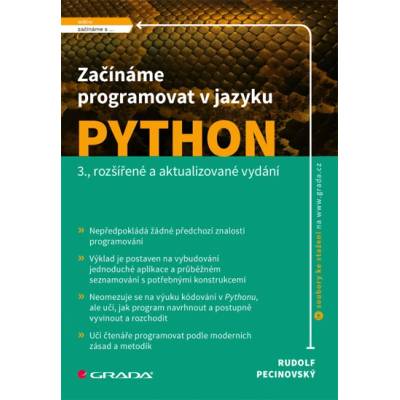 Začínáme programovat v jazyku Python Rudolf Pecinovský 2024 (E-kniha)