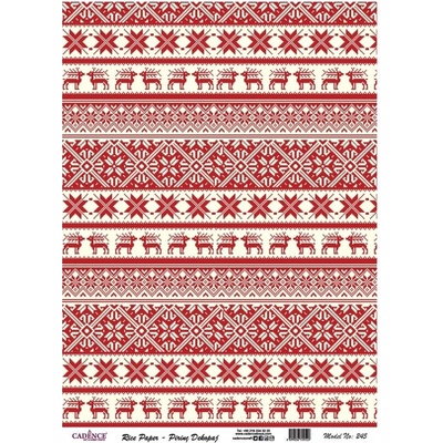 Cadence Rýžový papír A4 Vánoční svetr – Zboží Dáma
