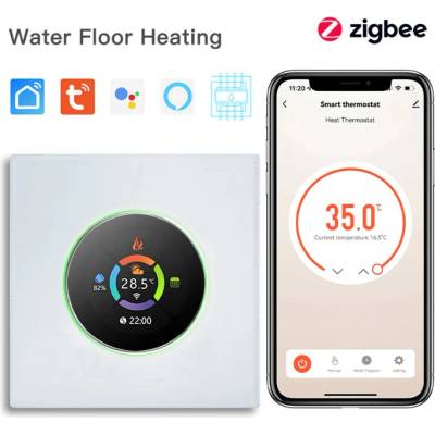 BSEED Zigbee otočný termostat Bílá Voda
