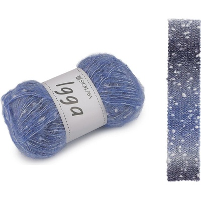 Pletací příze Igga 100 g Varianta: 5 modrá, Balení: 1 ks 60671/156960/282202