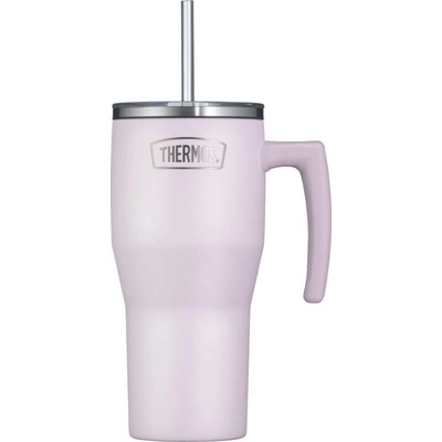 Thermos Refreshing termohrnček s madlom a slamkou 850 ml matne levanduľová