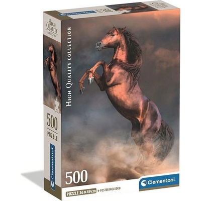 Clementoni 500 pcs CB HQC Wild Red Stallion