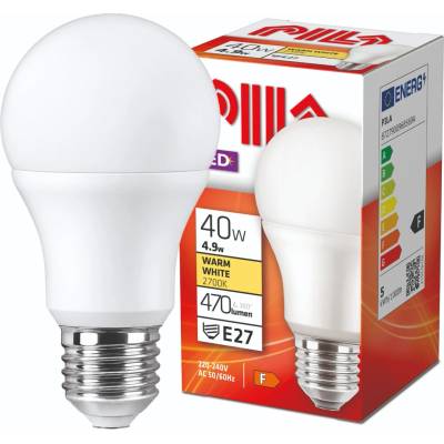 Pila LEDbulb ND E27 E27 6 W teplá biela