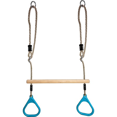 2Kids Toys Gymnastické kruhy s hrazdou Tyrkysové – Hledejceny.cz