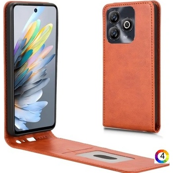 ZTE Blade A75 4G Flip3 Magnetic Кожен Калъф и Скрийн Протектор