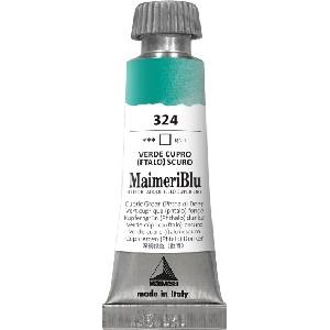 Maimeri Blu Акварелна боя Cupric Green Deep 324 12 ml 1 бр (M1609324)