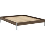 Karup Design Кафяво двойно легло от масивен бор с включена подматрачна рамка 160x200 cm Core - Karup Design (120210616020000)