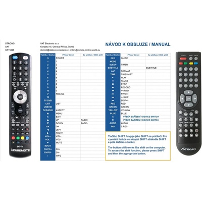 GENERAL Strong srt5498 - дистанционно управление (srt5498)