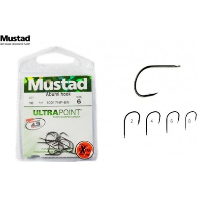 Mustad Abumi vel.8 10 ks