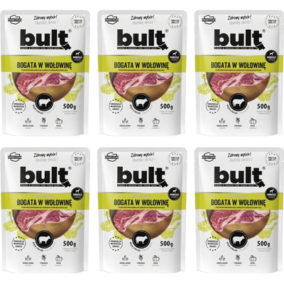 Bult Masová bohatá na hovězí 6 x 500 g