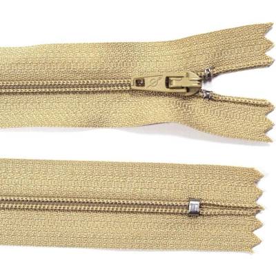 Spirálový zip no.3 nerozepínací 40cm - více barev color: 708 béžová