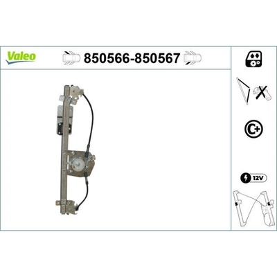 Zvedací zařízení oken VALEO 850566