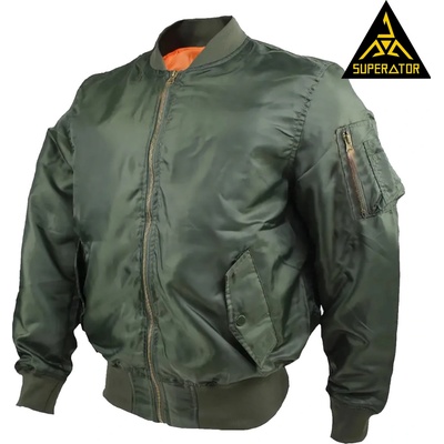 Brandit MA1 bomber jacket olivový – Zboží Dáma