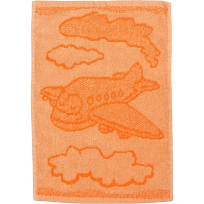 Profod Dětský ručník Plane orange 30 x 50 cm