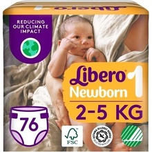 Libero Newborn 1 Jumbo 2 – 5 kg 76 ks