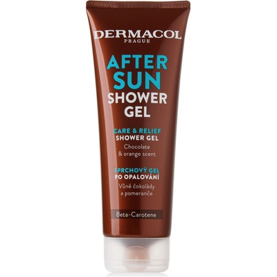 Dermacol After Sun sprchový gel po opalování čokoláda a pomeranč 250 ml – Hledejceny.cz