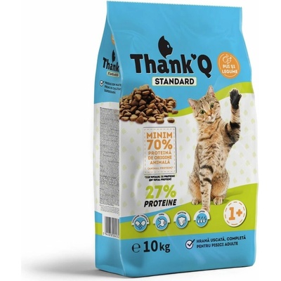 Thank'Q Standard Cat Adult Kurča 10 kg