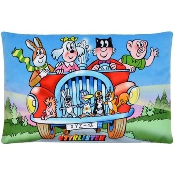 Moravská Ústredňa Vankúš Štvorlístok auto 32x21