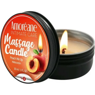 Masážna sviečka Massage Candle Peach Me Up 30 ml Amoreane