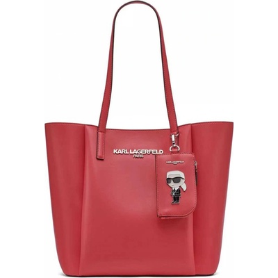 Karl Lagerfeld dámská kožená kabelka LOUISE červená – Hledejceny.cz
