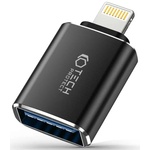 Tech-Protect ULTRABOOST адаптер Lightning към USB OTG черен