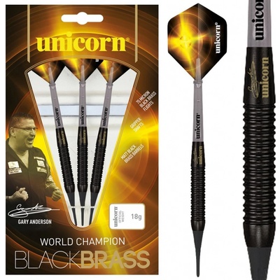 Unicorn Soft Black Brass - Gary Anderson - 18g (23662)