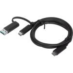 Lenovo Хибриден usb-c към usb-a кабел (4x90u90618)