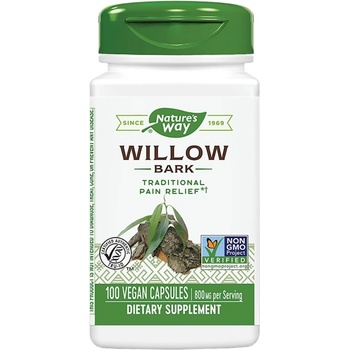 Image 1 of Nature's Way Willow Bark 400 mg [100 капсули]