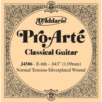 D'Addario J 4506 Единична струна за китара (J4506)