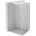 Mexen Lunar T лява отваряема душ кабина 85 x 80 см, прозрачна, матиран мед - 834T-085-080-65-00-L (834T-085-080-65-00-L)