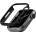 PITAKA Карбонов Калъф за Apple Watch 45mm, Pitaka Air Case, Черен (KW2002A)