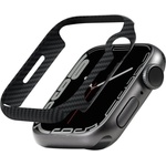 PITAKA Карбонов Калъф за Apple Watch 45mm, Pitaka Air Case, Черен (KW2002A)