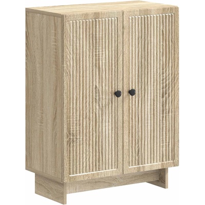 vidaXL Шкаф за баня EDE Дъб сонома 59, 5 x 31 x 80 см (895957)