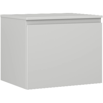 Mexen Orio шкаф за баня с плот под умивалник 60 см, 1 чекмедже, сив мат (91A10-06047-1-BFC62)