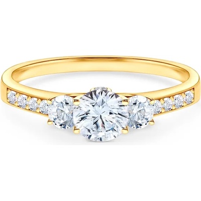 SAVICKI Годежен пръстен Dream: злато, бял сапфир