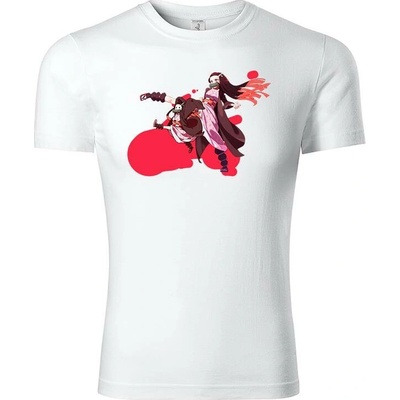 Demon Slayer Tričko Nezuko bílá