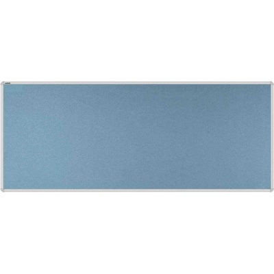 VMS VISION Stolový paraván EKONOMIK ekoTAB oblý roh 160 x 65 cm svetlo modrý