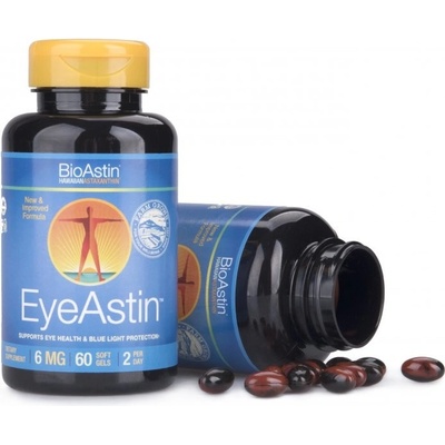 Nutrex Hawaii BioAstin EyeAstin Havajský astaxantín 60 kapsul