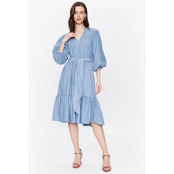 Ralph Lauren Lauren džínové šaty 250889365 modrá
